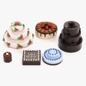 3D Cakes model